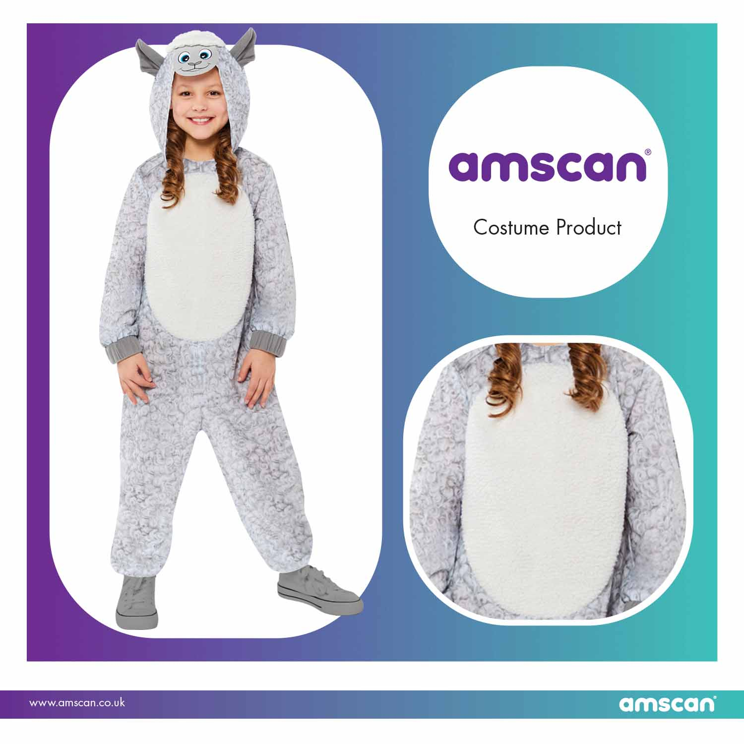 Sheep Costume - Age 4 to 6 years