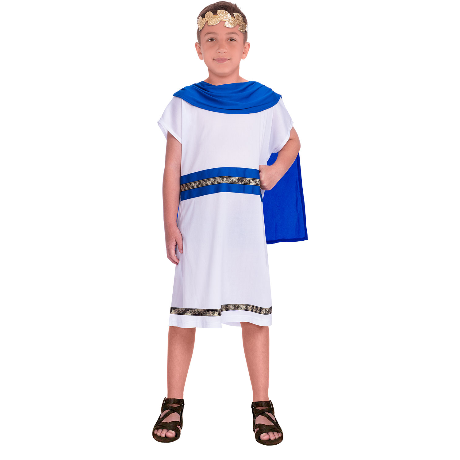 Caesar Blue Costume - Age 10-12 Years - 1 PC : Amscan International