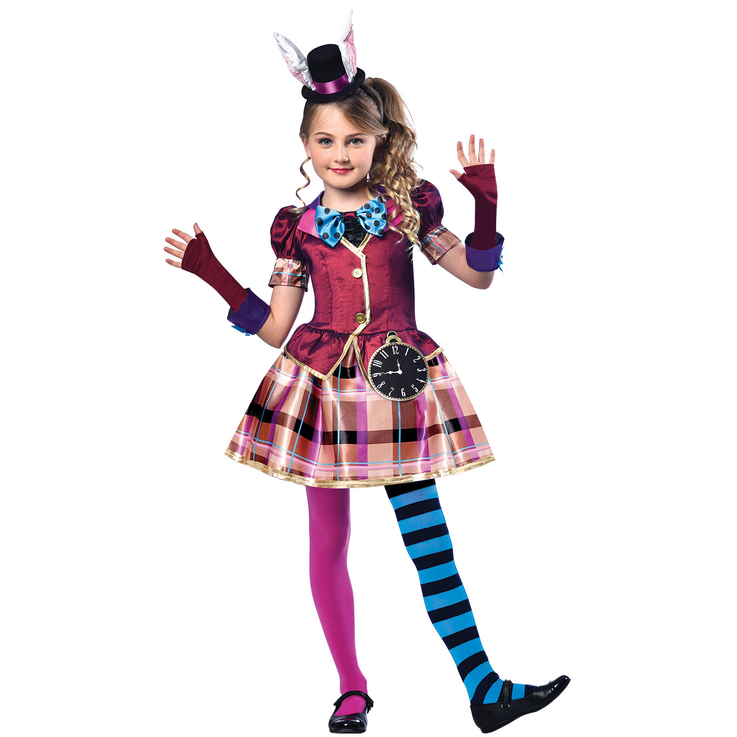 Miss Hatter Costume - Age 12-14 Years - 1 PC : Amscan International