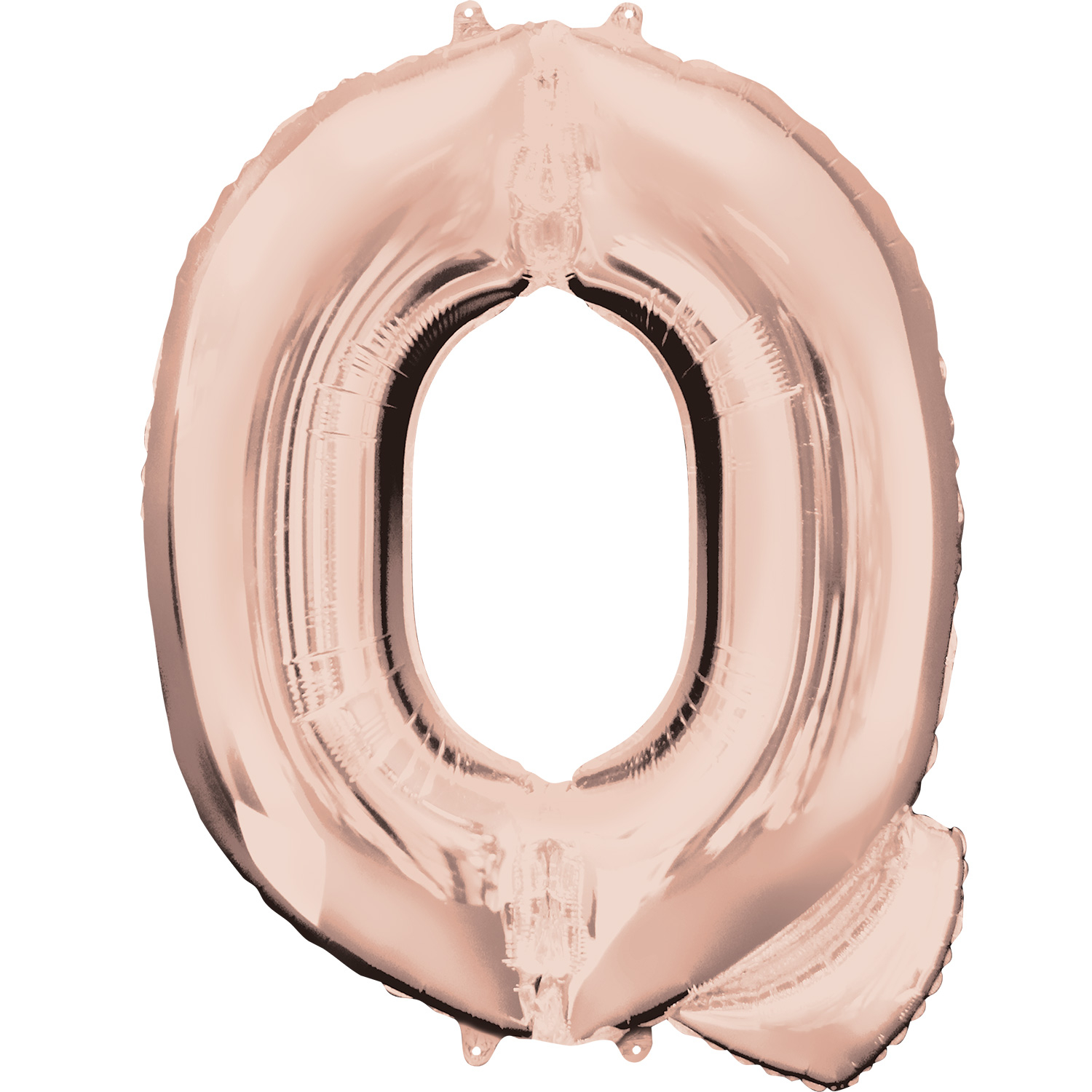Letter /'E/' Rose Gold 16/" Minishape Air Fill Foil Balloon