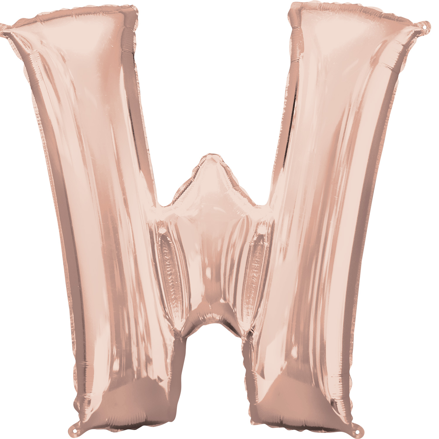 Letter /'E/' Rose Gold 16/" Minishape Air Fill Foil Balloon
