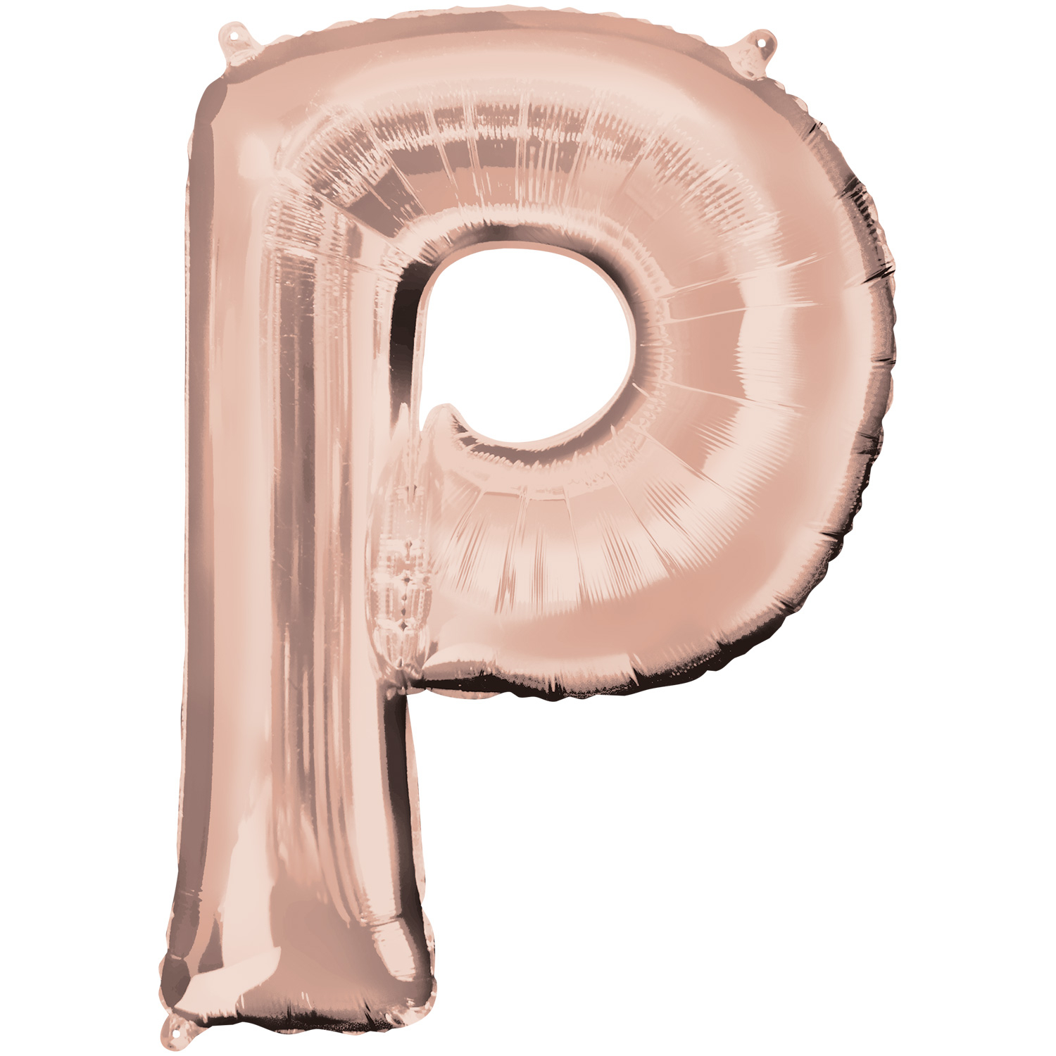 Letter /'E/' Rose Gold 16/" Minishape Air Fill Foil Balloon