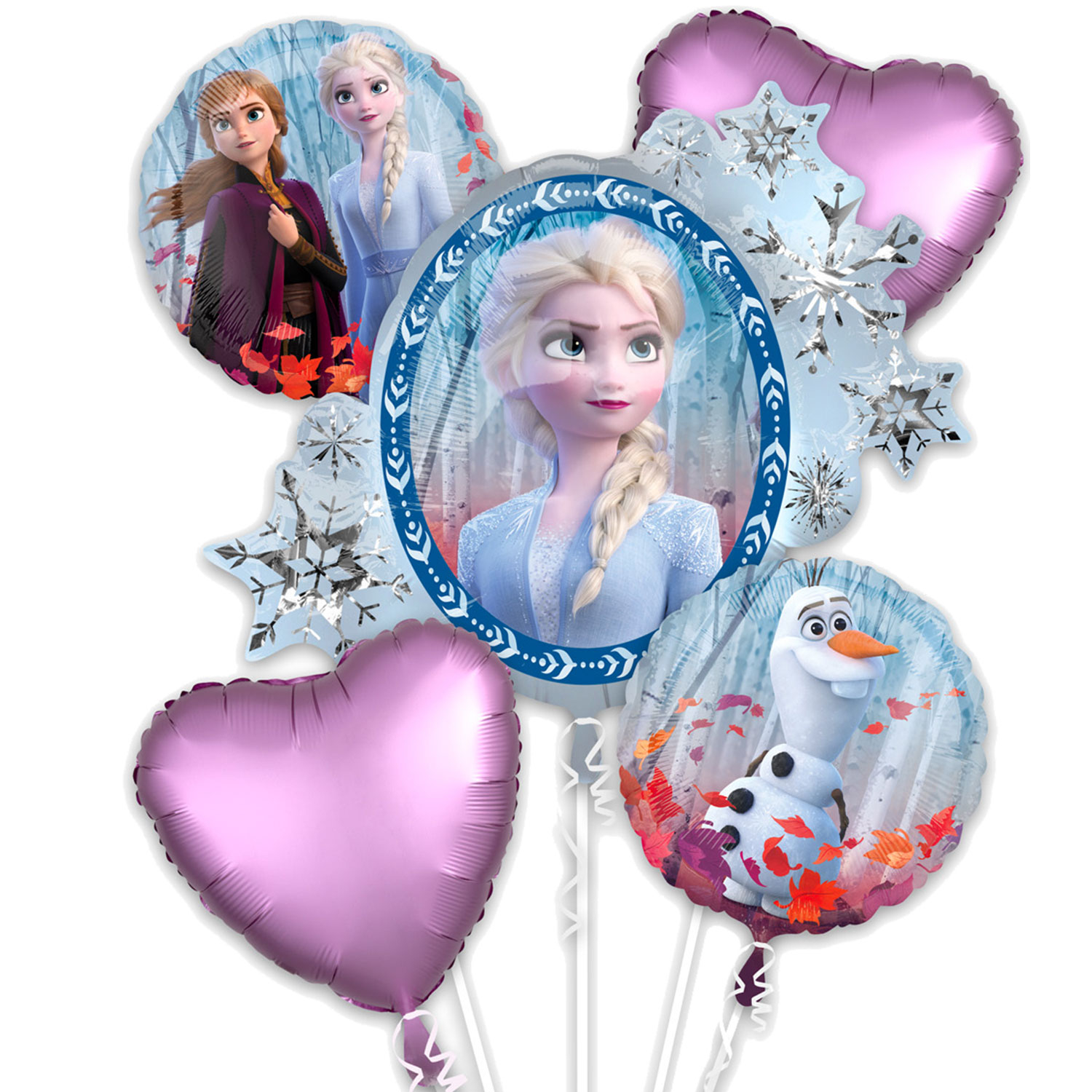 Disney Frozen 2 Foil Balloon Bouquet Cluster