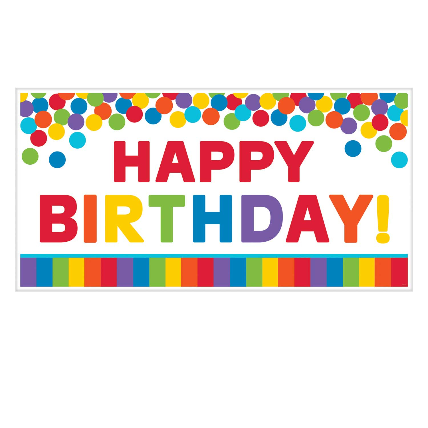 happy bday banners