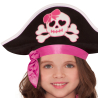Children Dazzling Pink Buccaneer Costume - Age 3-4 Years - 1 PC