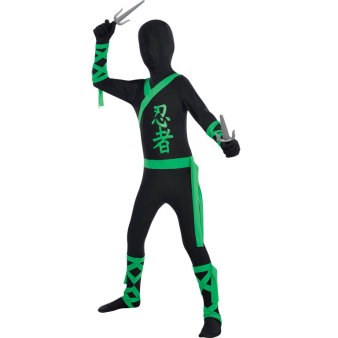 Children Ninja All in One Suit Costume - Age 6-7 Years - 1 PC Children Ninja All in One Suit Costume - Age 6-7 Years - 1 PC