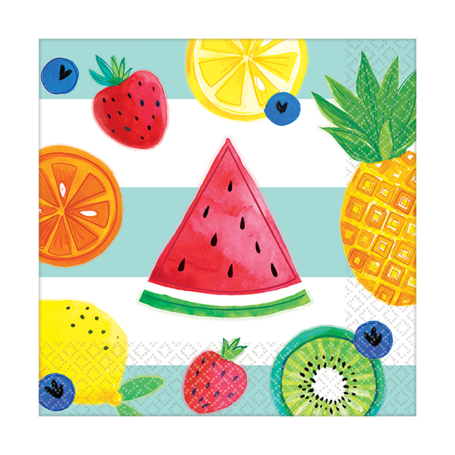 amscan Just Chillin Watermelon Luncheon Napkins