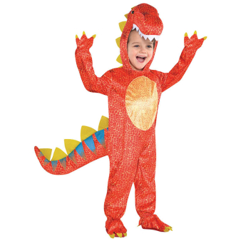 Dinomite Dinosaur Costume - Age 7-9 Years - 1 PC Dinomite Dinosaur Costume - Age 7-9 Years - 1 PC