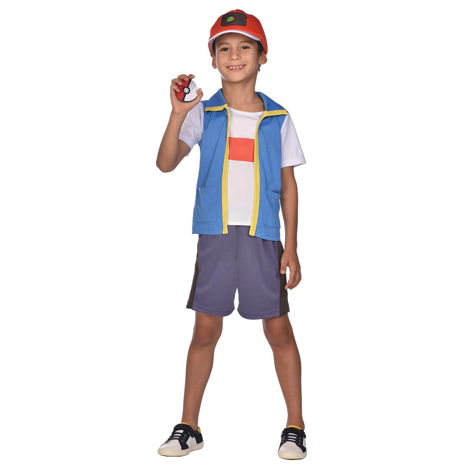 Pokemon Ash Costume - Size 6-8 Years - 1 PC : Amscan International