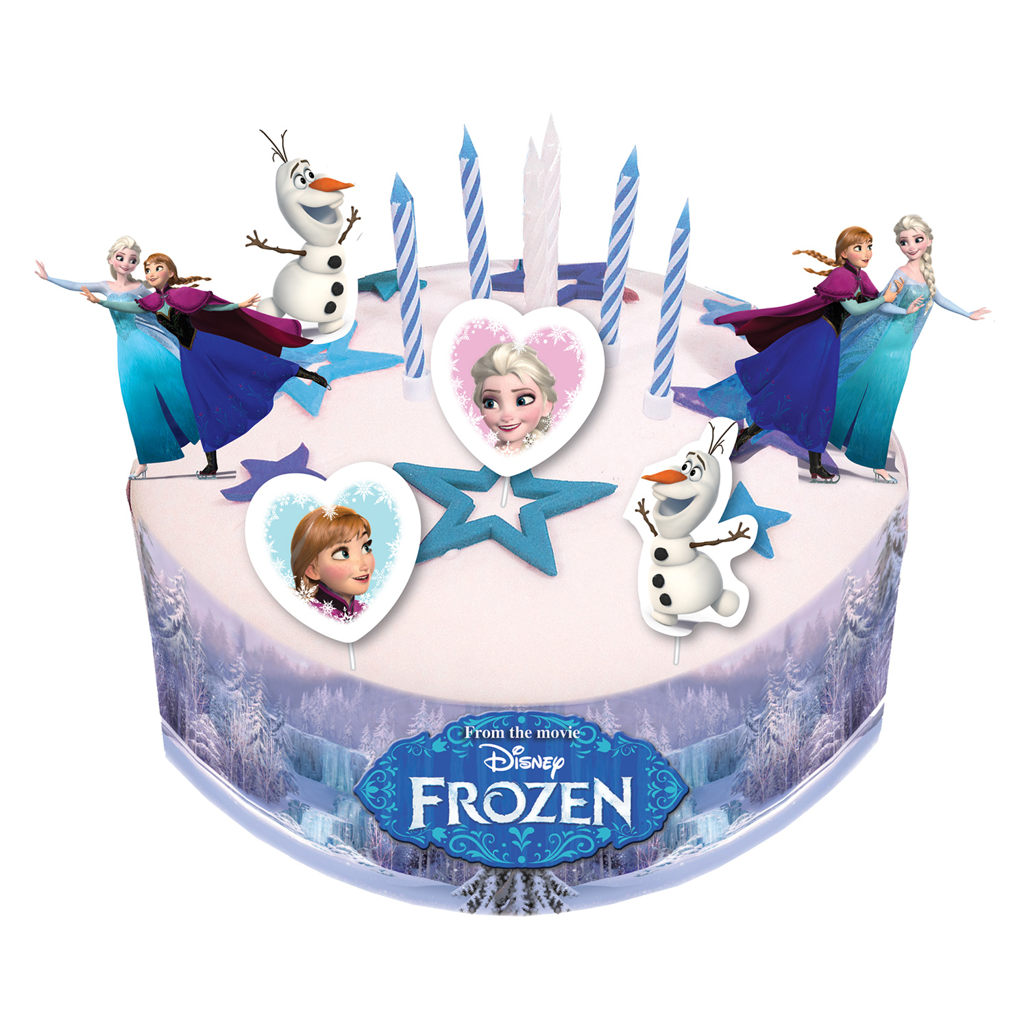 Disney Frozen Cake Decorating Sets - 6 PKG/19 : Amscan ...
