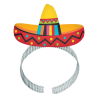 Fiesta Sombrero Headbands - 6 PKG/8