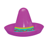 Mini Sombrero Hats Assortment - 6 PKG/8