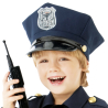 Police Officer Costume - Age 4-6 Years - 1 PC