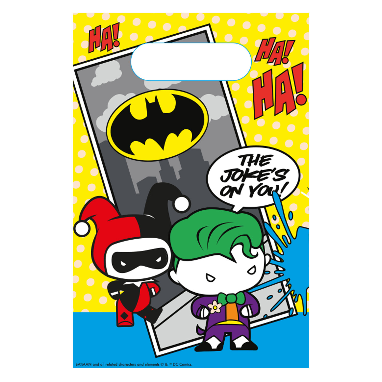 5 X 4 Amscan Fun-Filled Batman Sticker Booklet Party Favour Paper 
