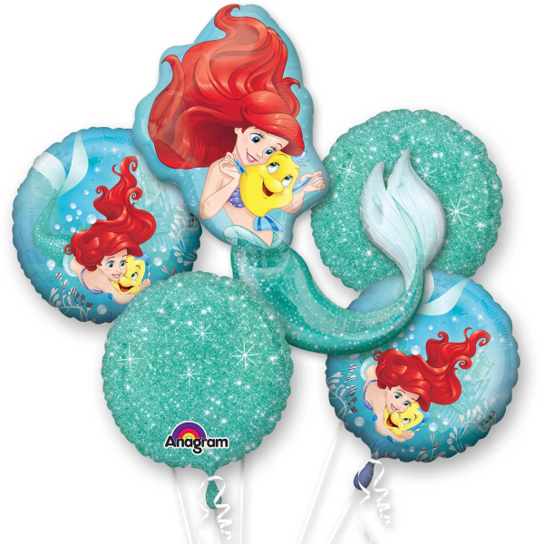 Disney Ariel Little Mermaid Dream Big Clear Orbz Balloon