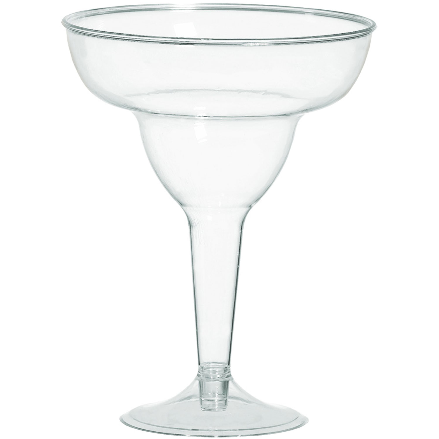 Clear Plastic Margarita Glasses 325ml 6 PKG/20 Amscan International