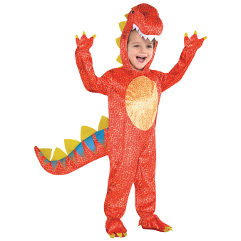 Dinomite Dinosaur Costume - Age 3-4 Years - 1 PC Dinomite Dinosaur Costume - Age 3-4 Years - 1 PC