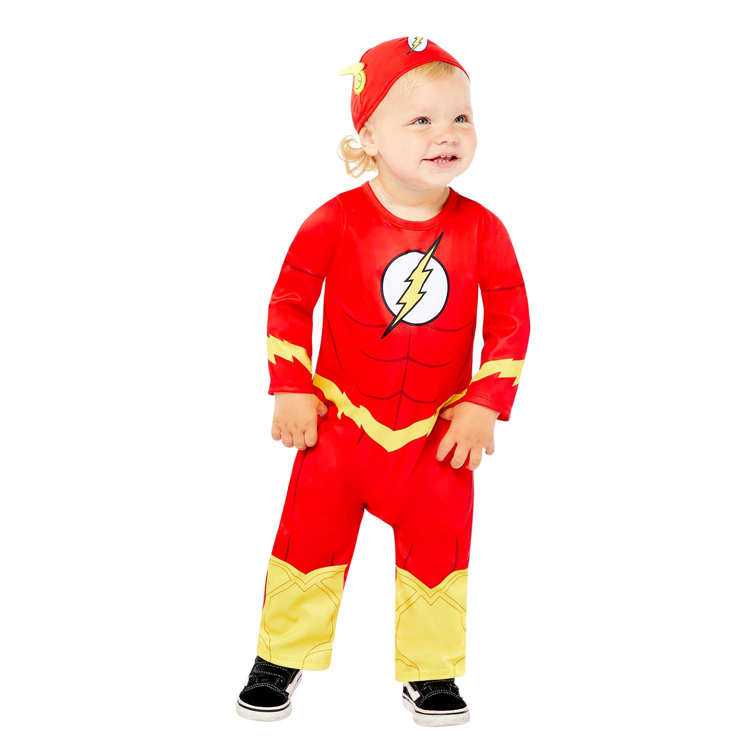 amscan Classic Child Kids Warner Bros The Flash Fancy Dress Costume 3-4 Years