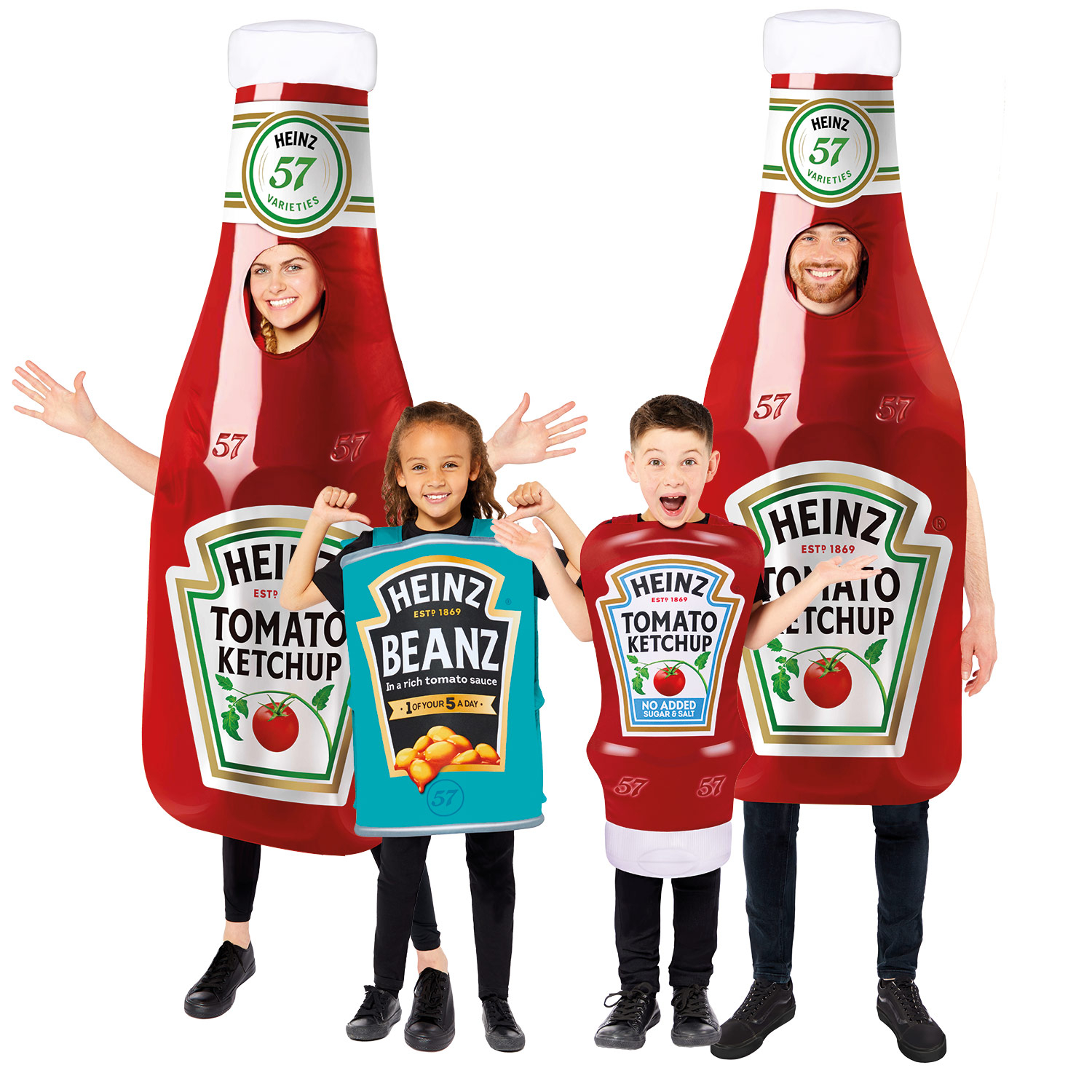 Adult Heinz Ketchup Bottle Costume