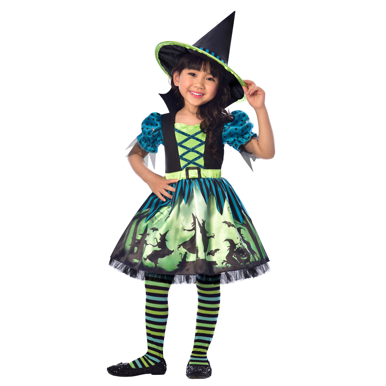 Hocus Pocus Witch Costume - Age 4-6 Years - 1 PC : Amscan International