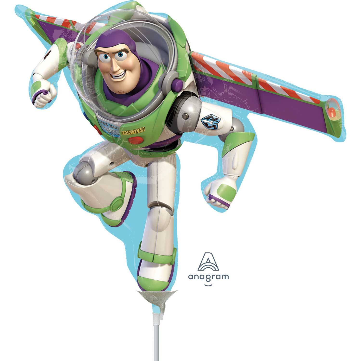 Toy Story Buzz Lightyear Mini Shape Foil Balloons A30 - 5 PC : Amscan