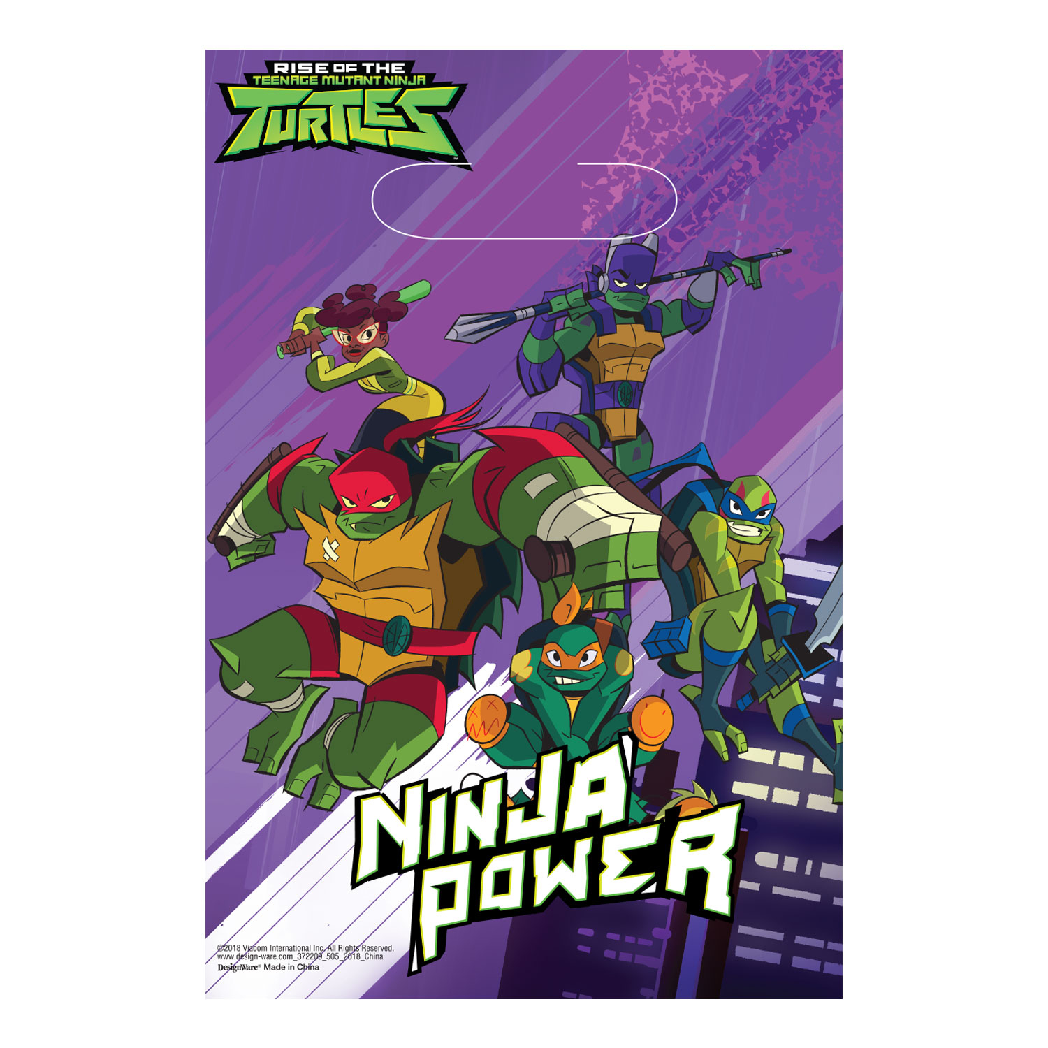 Amscan 6 CAPPELLINI COMPLEANNO NINJA TURTLES122735BIGIEMME S.R.L. 