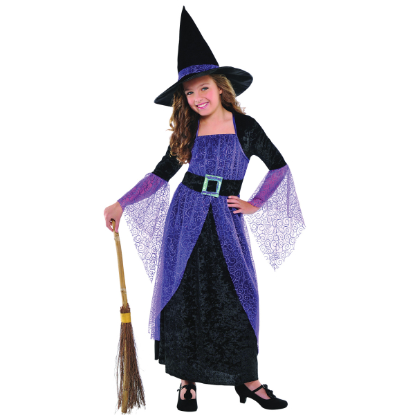 Girls Pretty Potion Witch Costume - Age 3-5 Years - 1 PC : Amscan ...