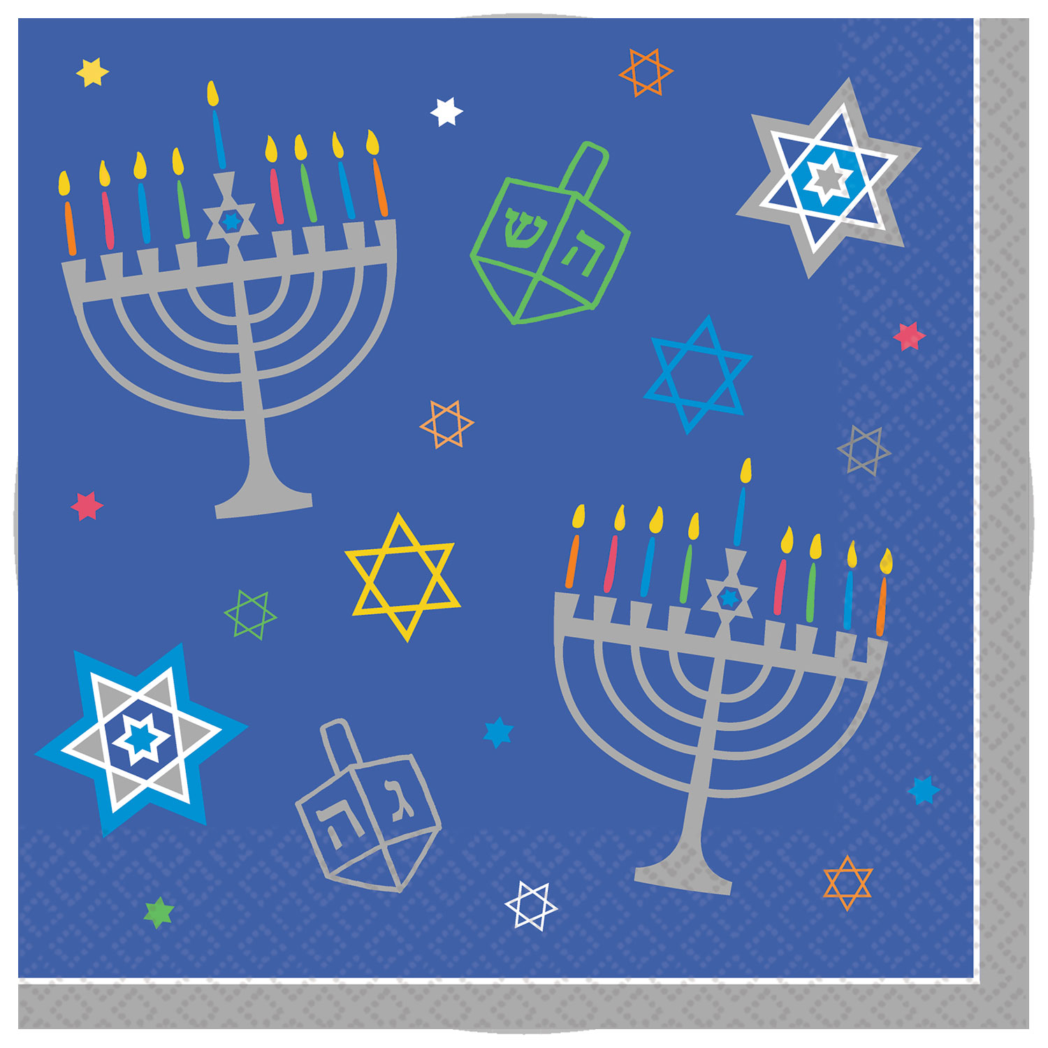 Hanukkah Eight Happy Nights Paper Party Lunch Napkins X 36 13051864583 Ebay