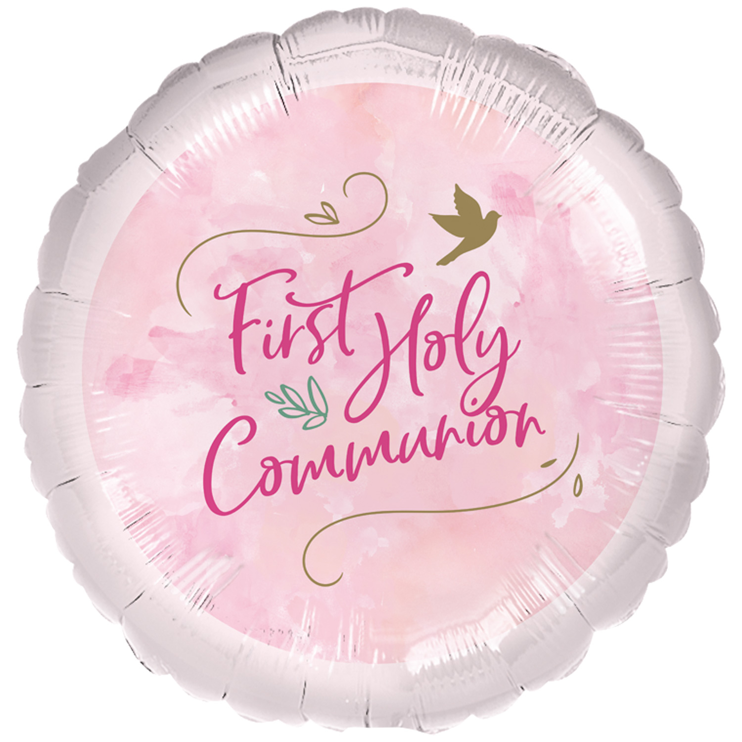 Anagram 24728 Blessed 1St Communion Pink Foil Balloon 18, 