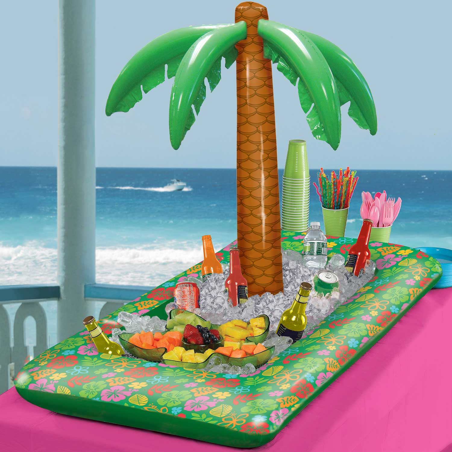 Amscan International Inflatable Parrot Hawaiian-1.16M 