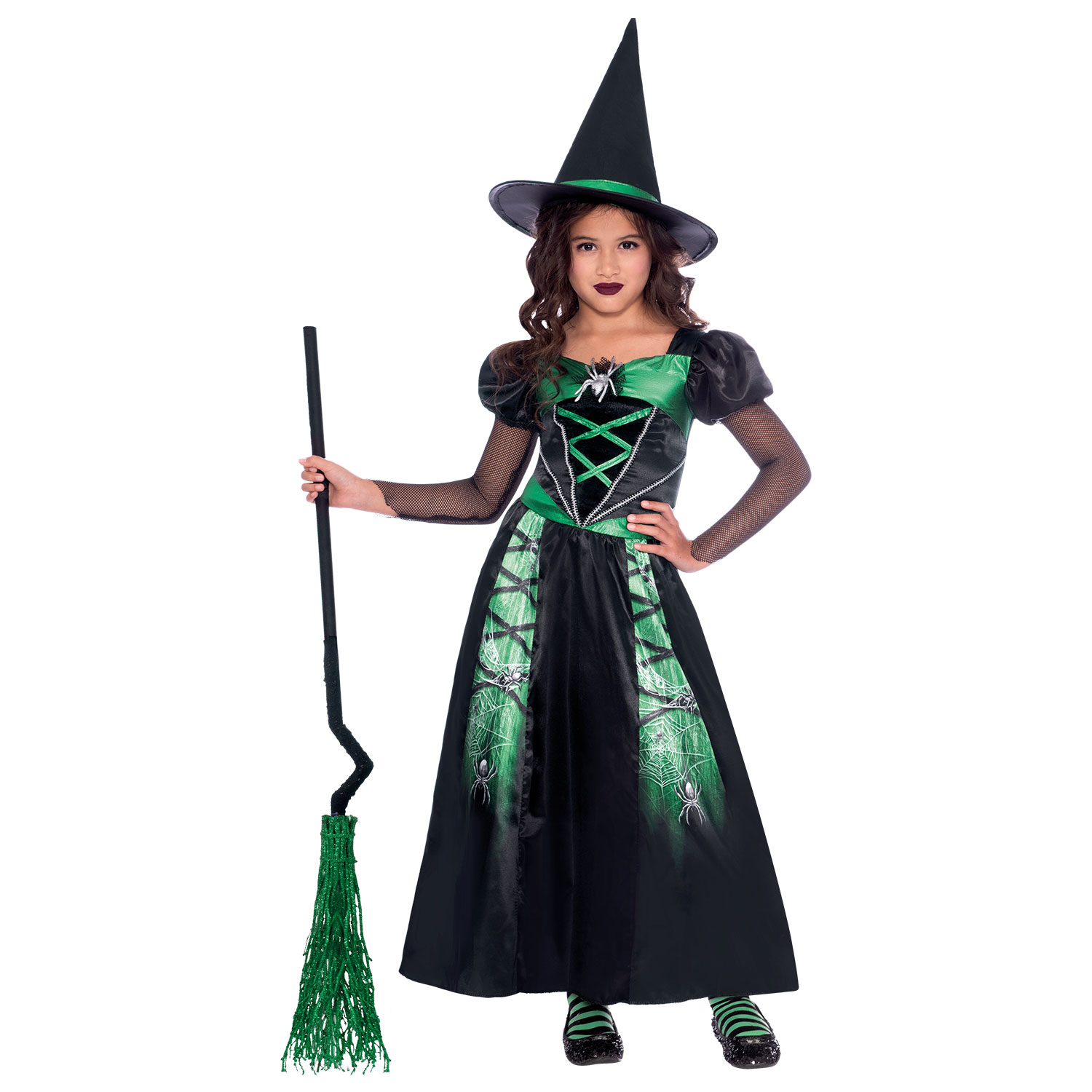 Spider Witch Costume - Age 3-4 Years - 1 PC : Amscan International