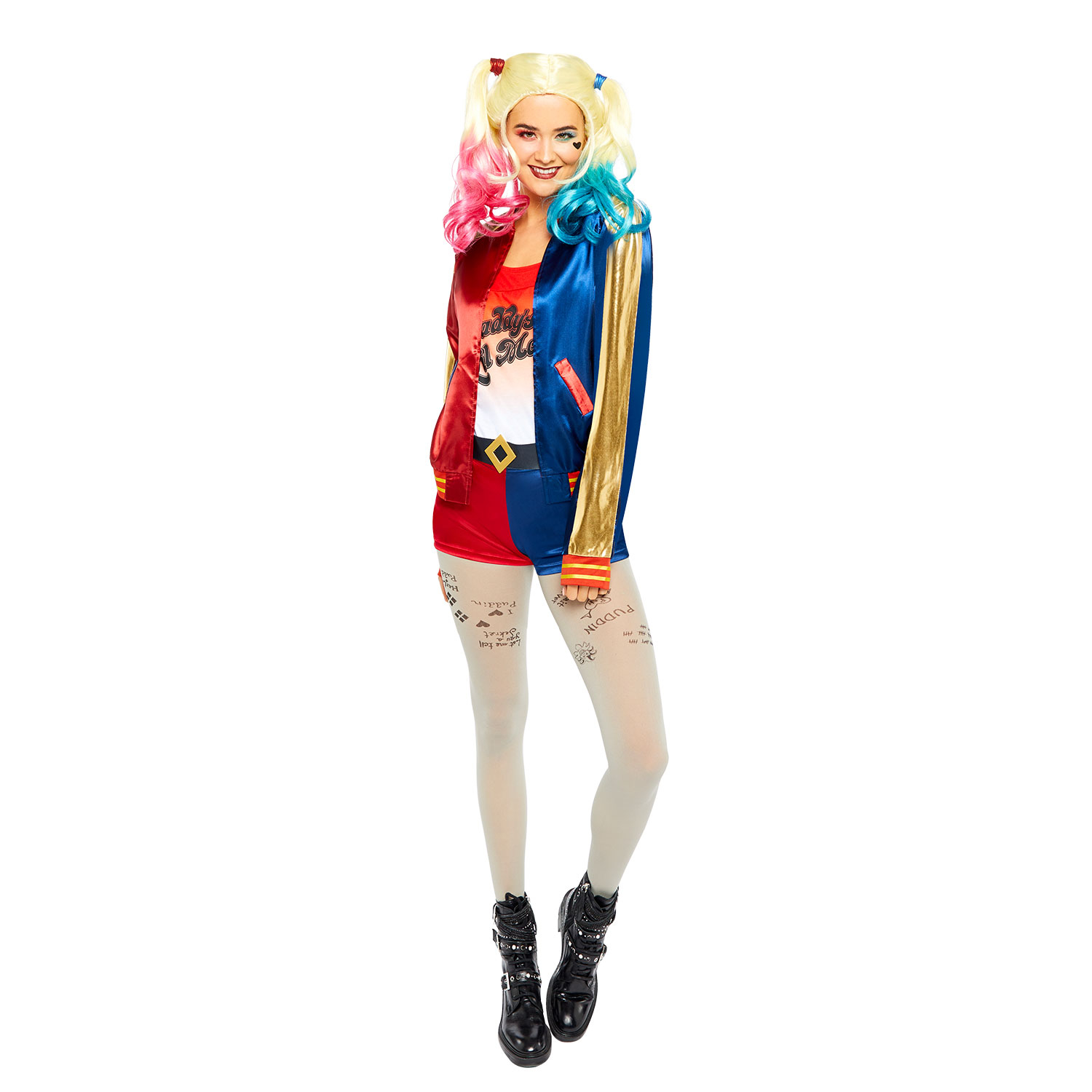 Harley Quinn Suicide Squad Costume - Size 8-10 - 1 PC : Amscan ...