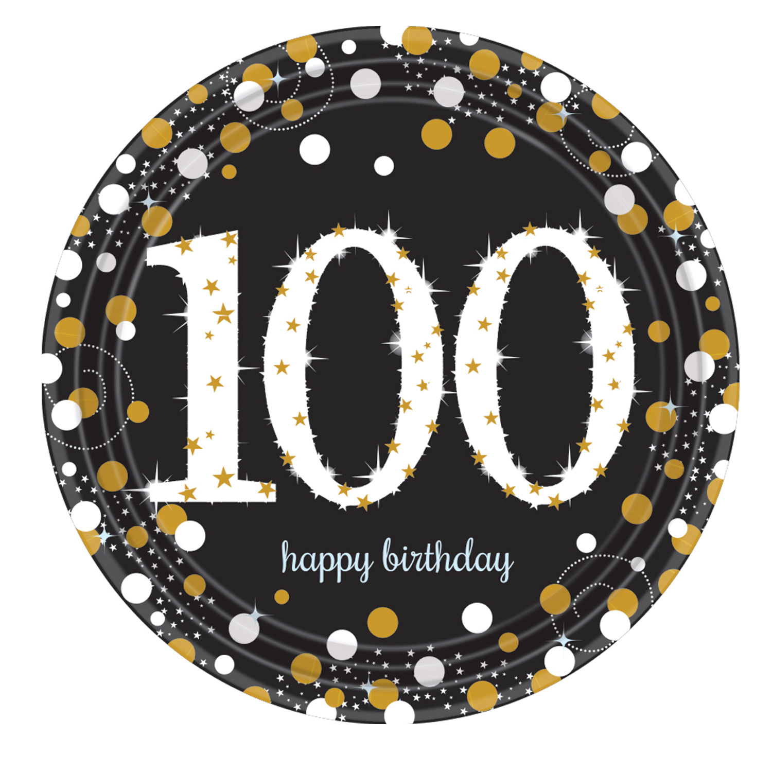 Pink Celebration 100th Confetti 34g Amscan 9901768