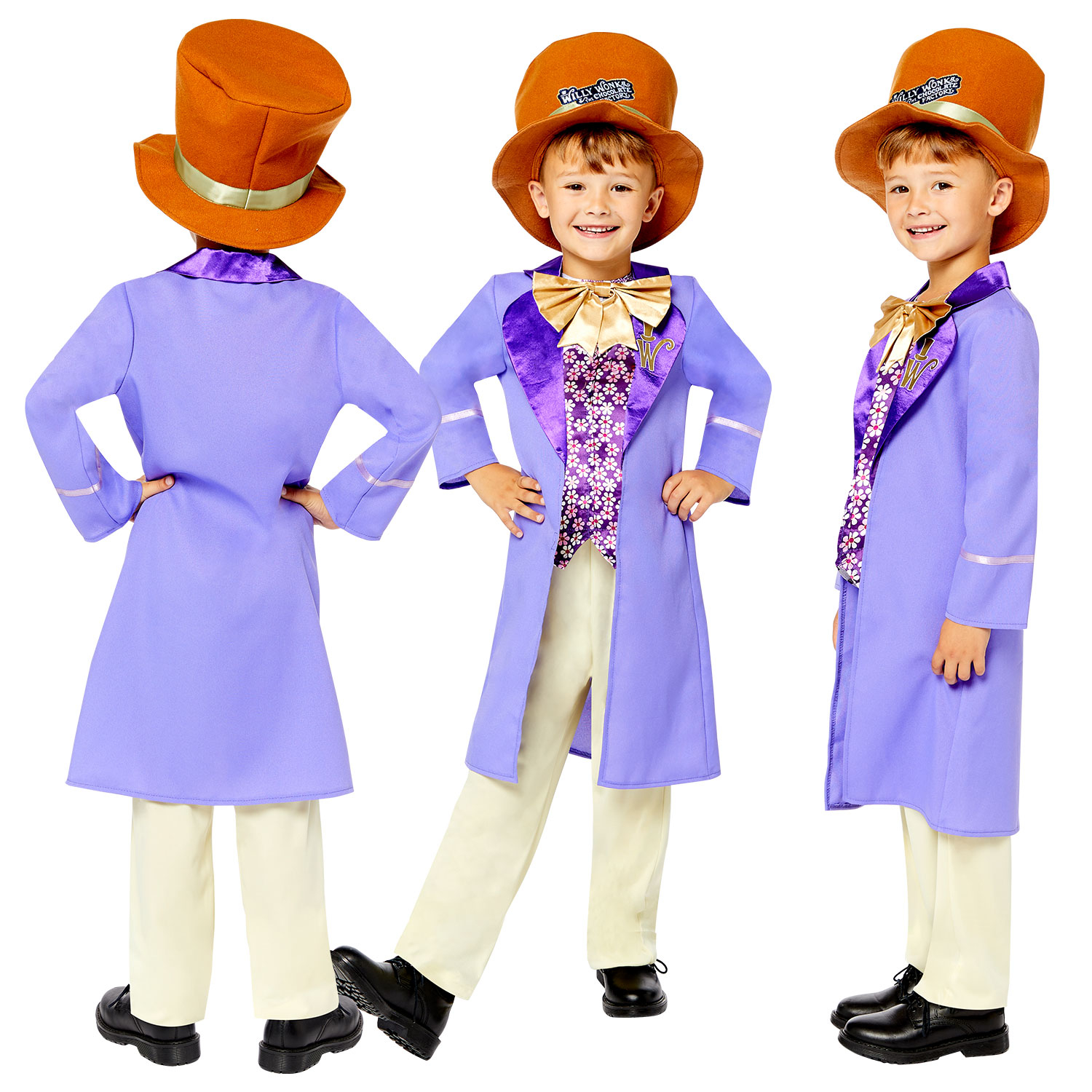 Willy Wonka Costume Childs