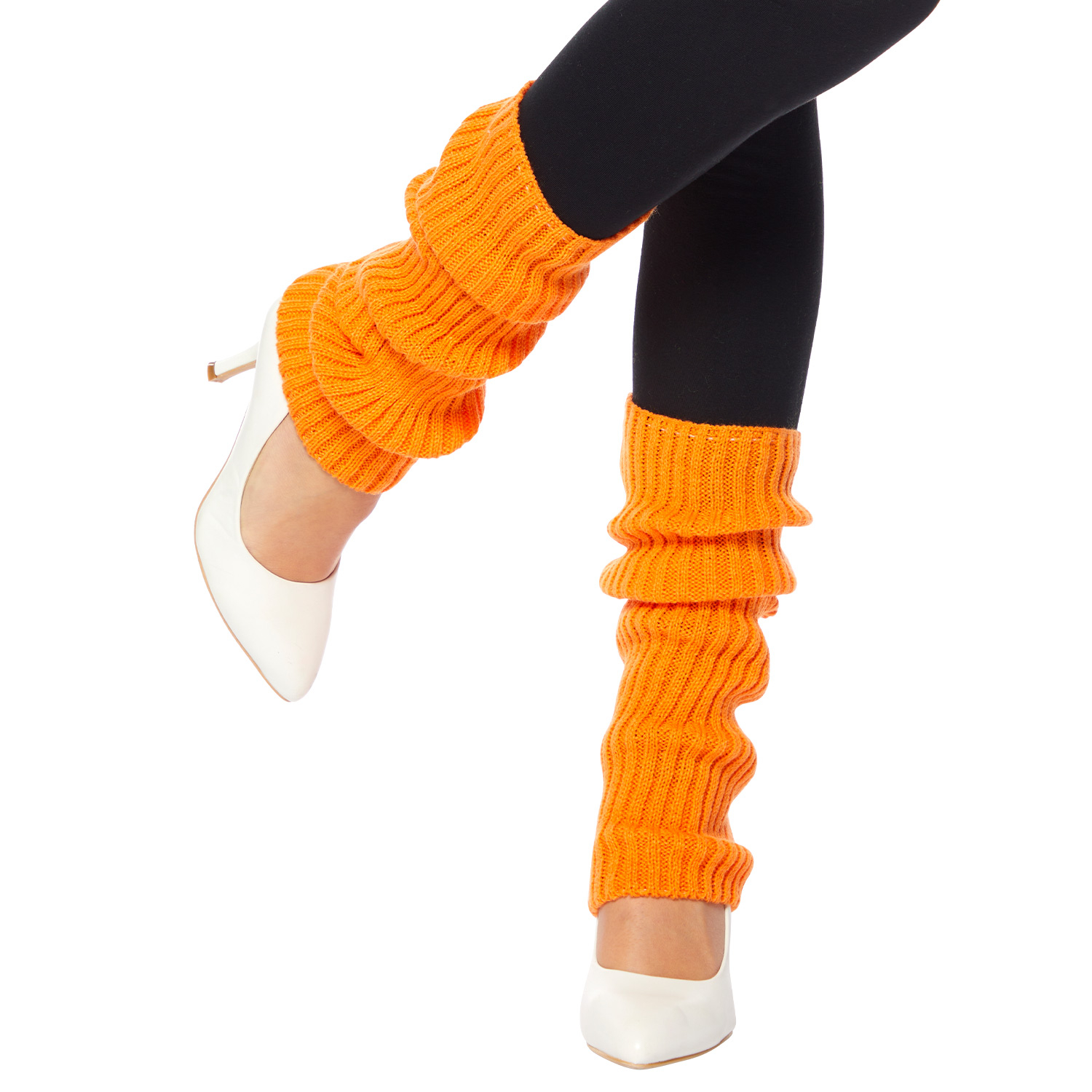 Legwarmers Adult Orange Legwarmers Adult Orange