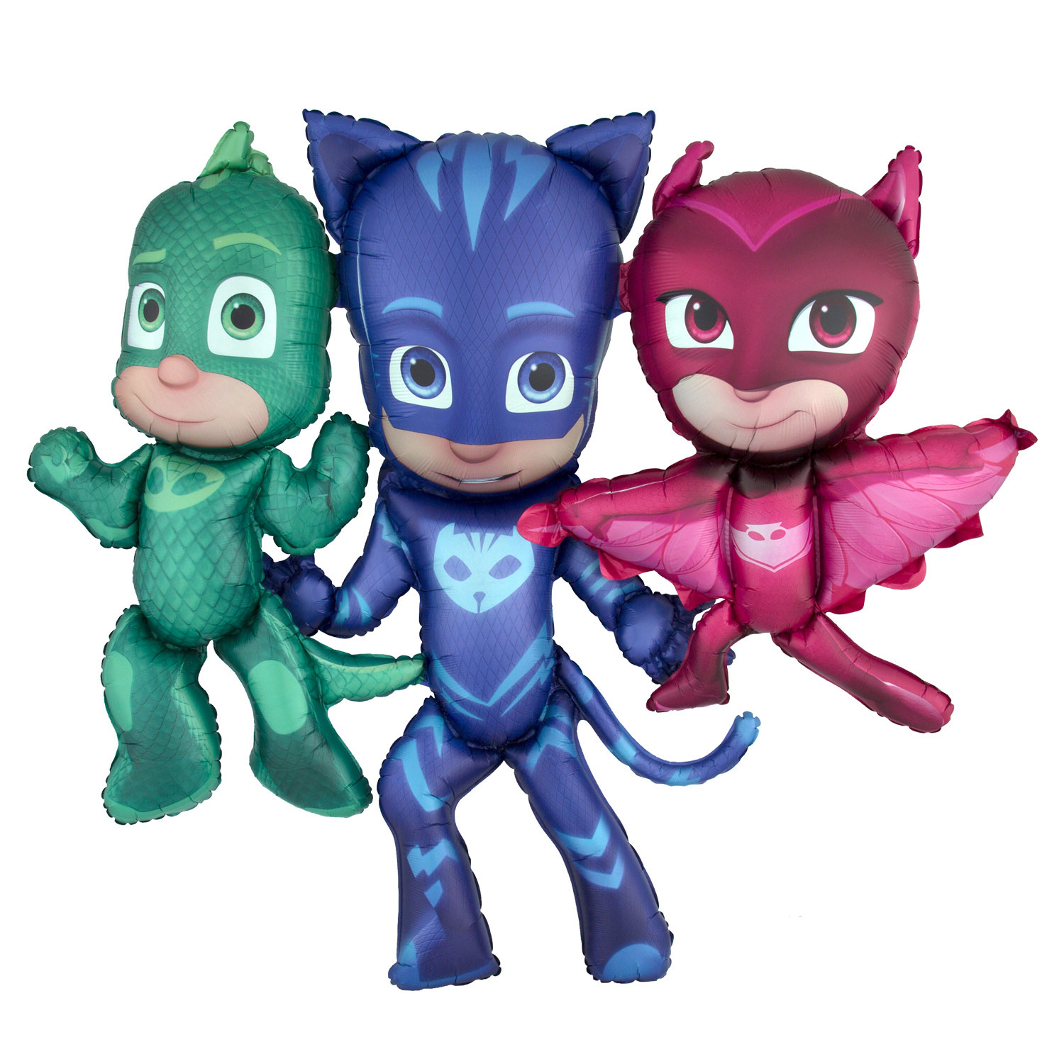 pj masks airwalker foil balloons p93 5 pc amscan fireman christmas decorations