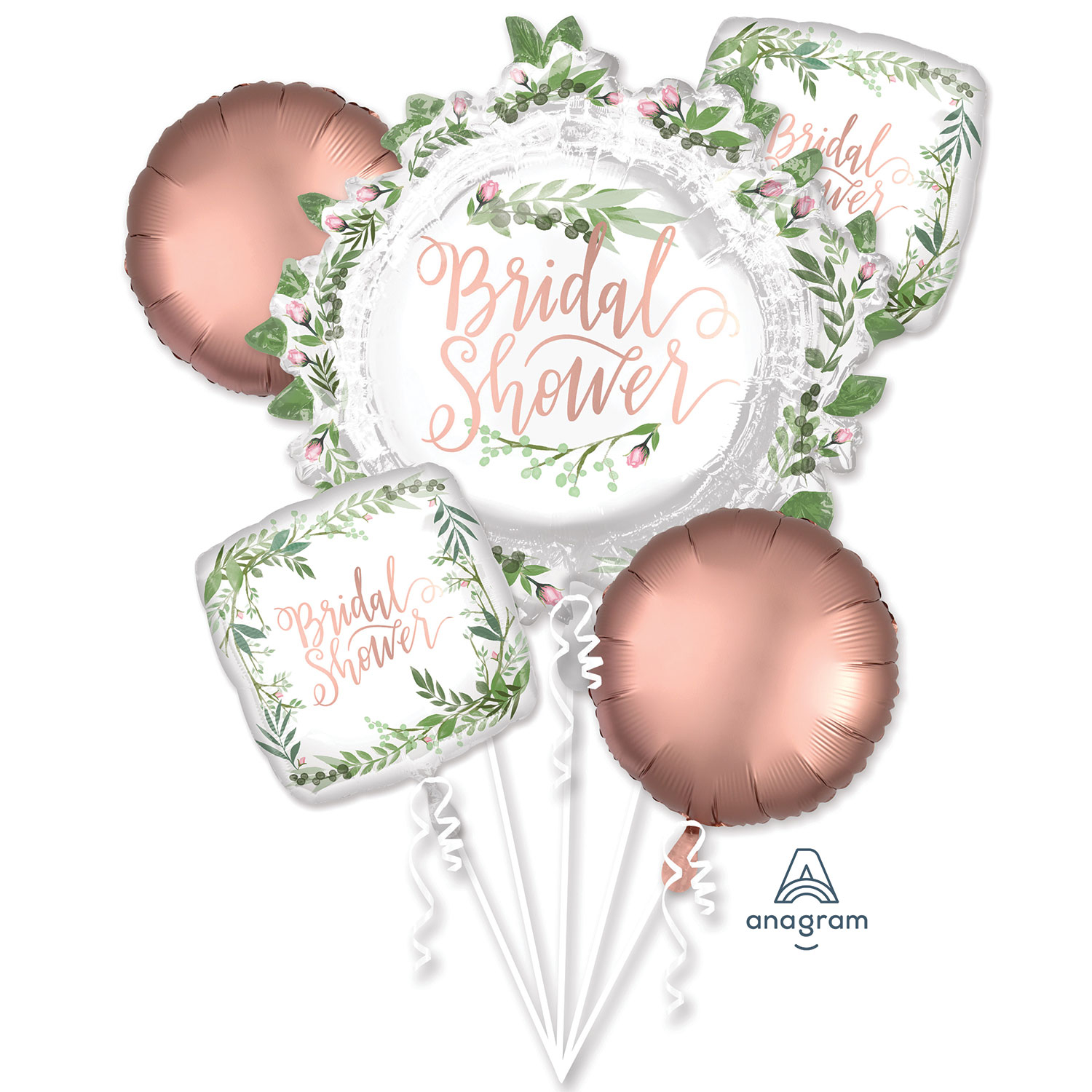 Shiny 16" Foil Balloons 'BRIDE TO BE' Rose Gold Letter Wedding Bridal Hen Party