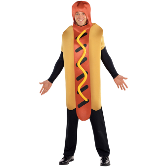 Adults Hot Diggety Dog Costume - Size Standard - 1 PC Adults Hot Diggety Dog Costume - Size Standard - 1 PC
