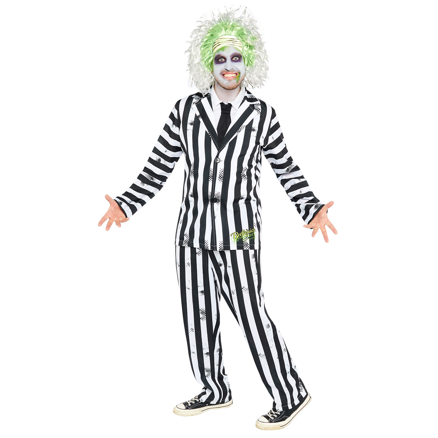 Amscan Beetlejuice Halloween Gents Costume Taglia Large 