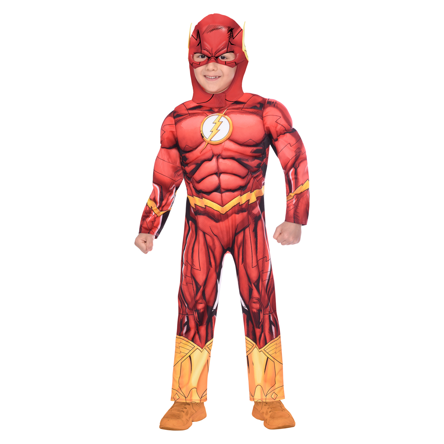 Amscan sostenibile il Flash Supereroe Fumetti Ragazzi Costume Età 10-12 