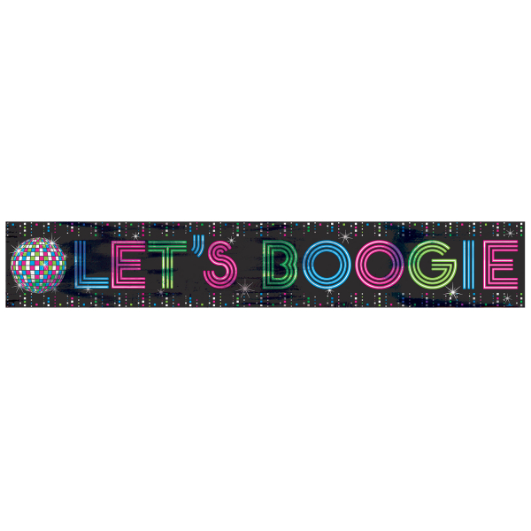 Amscan Amscan 7.6 m '70 Disco Foil Banner 