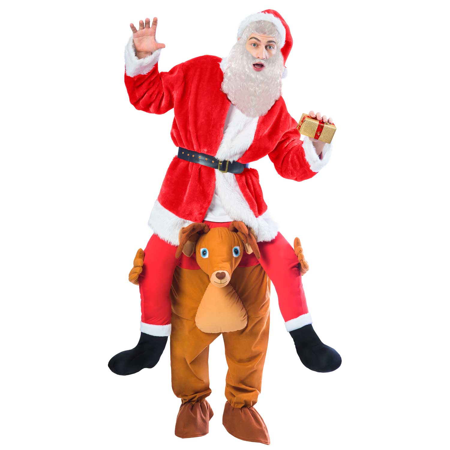 riding reindeer costume