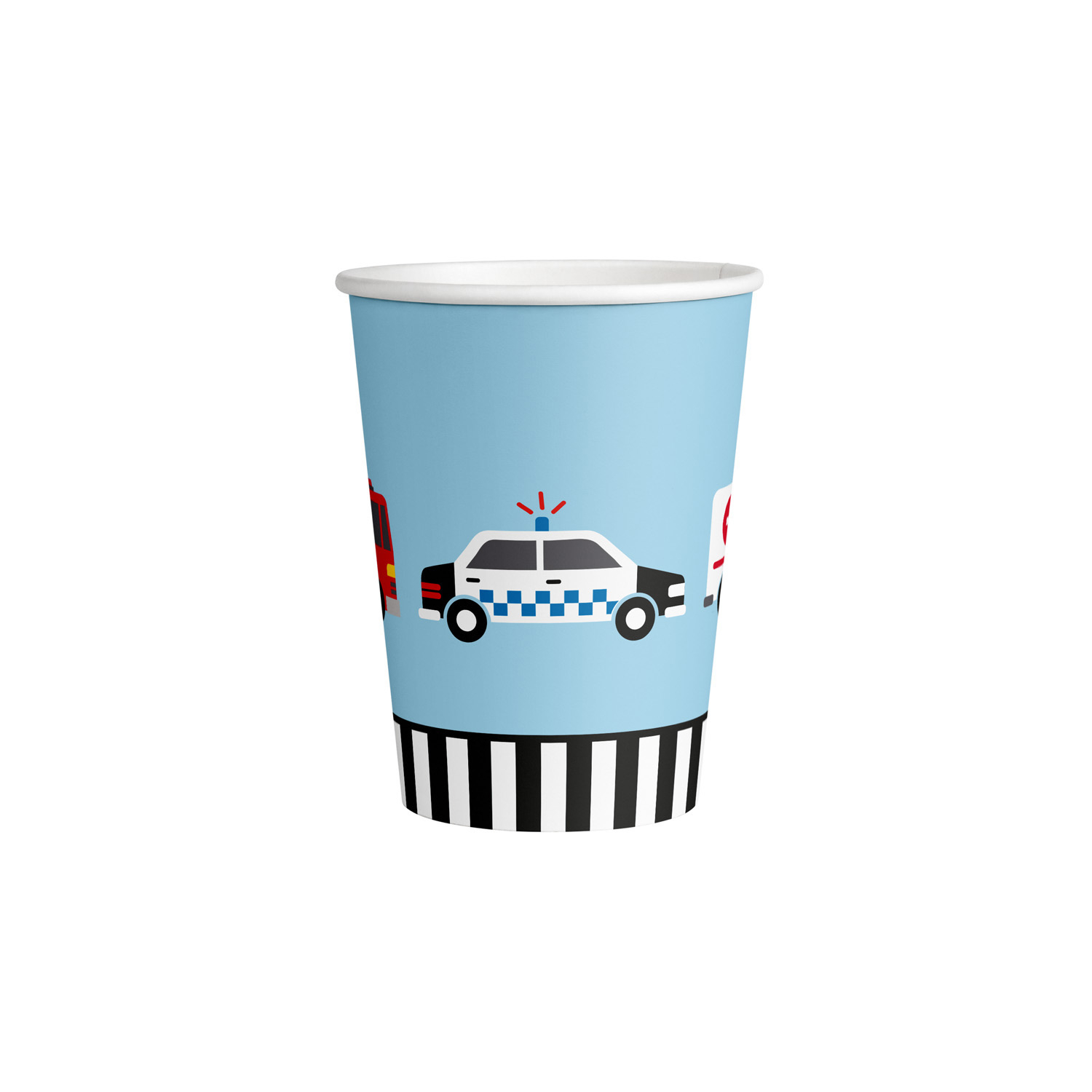 On The Road Paper Cups 250ml 10 Pkg 8 Amscan International