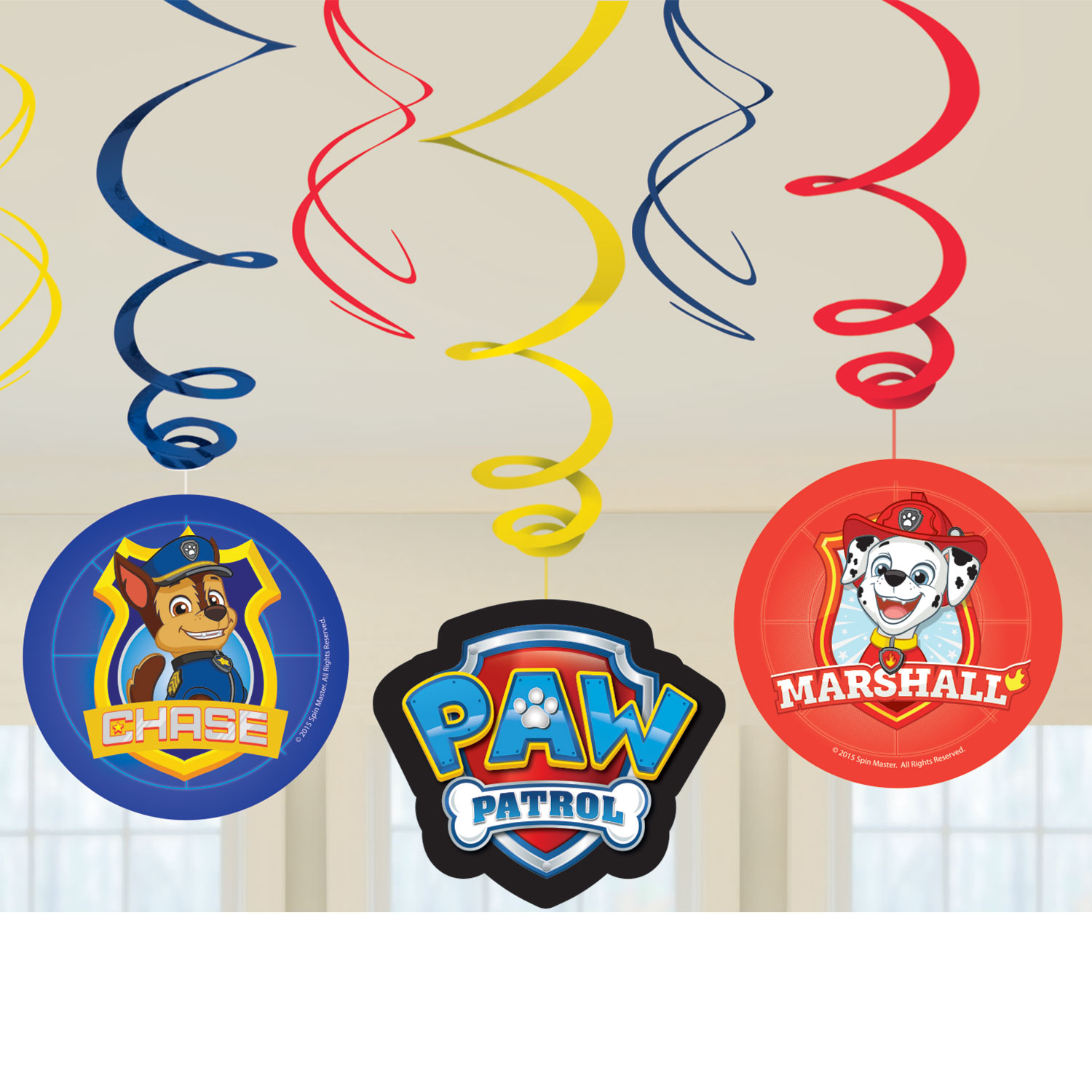 12 PZ Amscan 672278 Blast Off Spazio a tema Swirl Decorazioni 