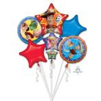 Woody 55 cm x 111 cm Amscan 3987201-SUPERSHAPE diapositives Ballon-Toy Story 4