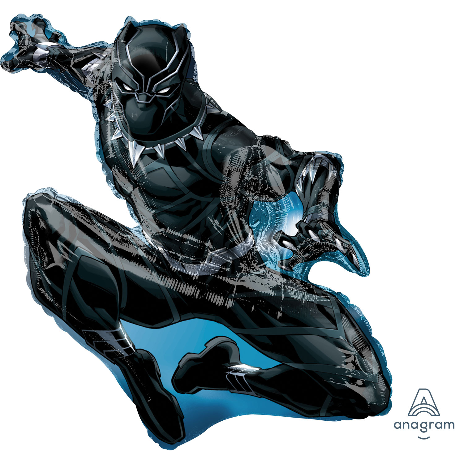 amscan Folienballon SuperShape Black Panther