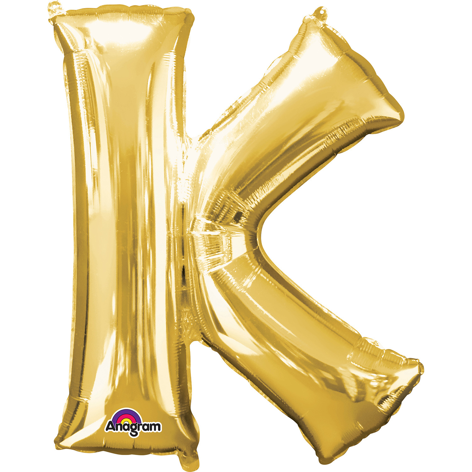 Letter 'I' Gold 16" Minishape Air Fill Foil Balloon