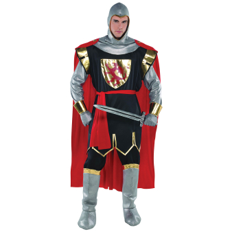 Adults Brave Crusader Knight Costume - Size M/L - 1 PC Adults Brave Crusader Knight Costume - Size M/L - 1 PC